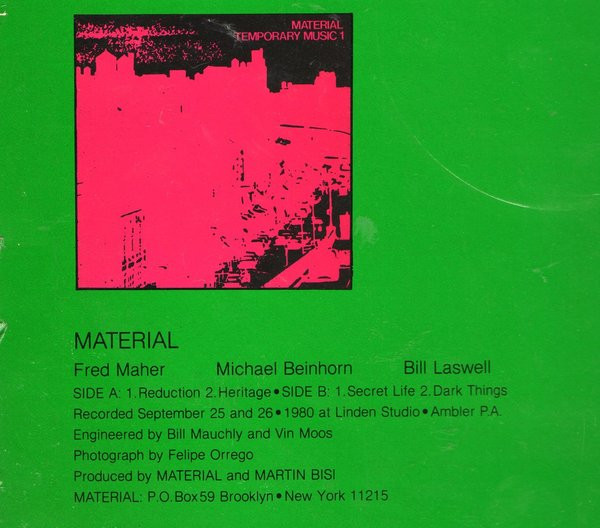 Material - Temporary Music 2 | Red Records (RS 12.008) - 2