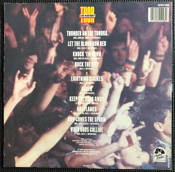 Thor - Live In Detroit | Raw Power (RAWLP 008) - 2