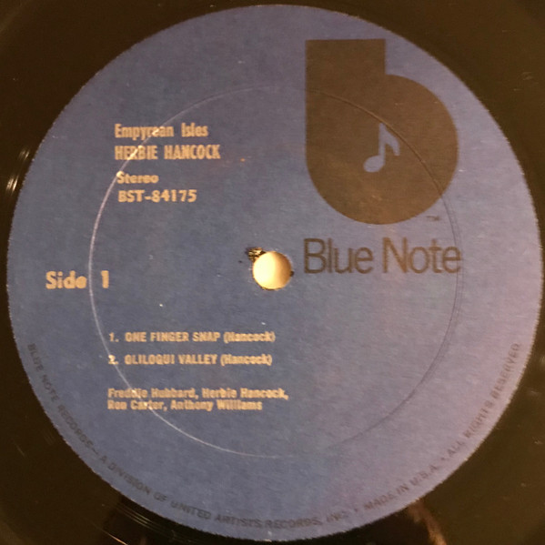 Herbie Hancock - Empyrean Isles | Blue Note (BST 84175) - 2