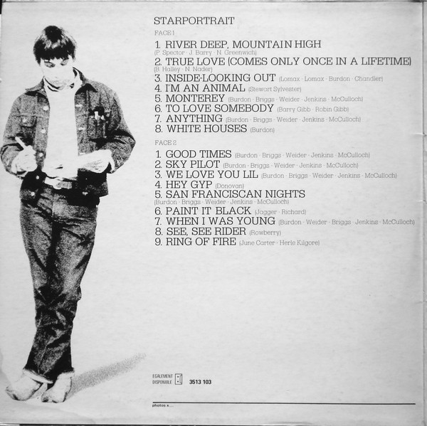 Eric Burdon - Starportrait | MGM Records (2624 024) - 2 Eric Burdon - Starportrait | MGM Records (2624 024) - 2