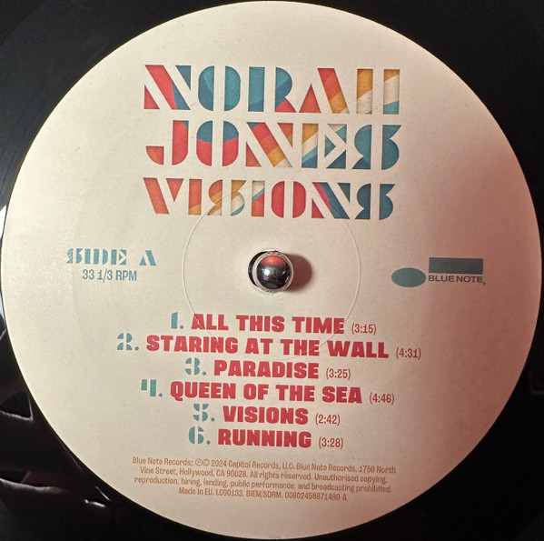 Norah Jones - Visions | Blue Note (00602458671490) - 3