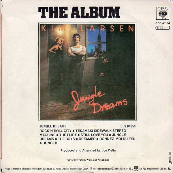 Kim Larsen - Donnez-Moi Du Feu | CBS (CBS A1194) - 2 Kim Larsen - Donnez-Moi Du Feu | CBS (CBS A1194) - 2