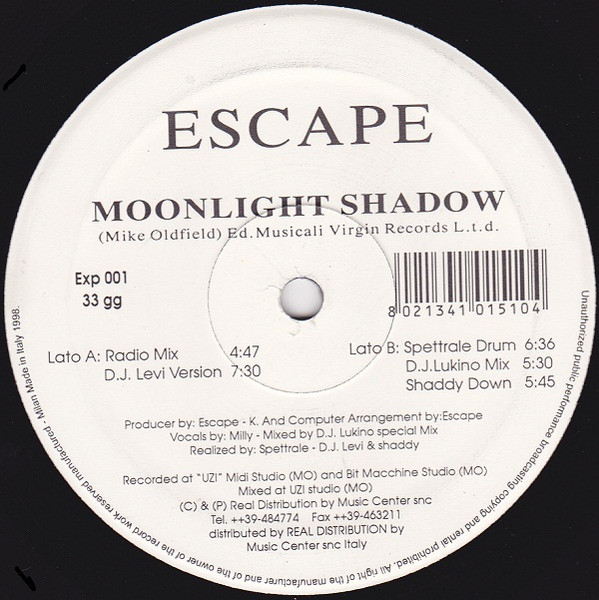 Escape - Moonlight Shadow | Experience Record (Exp 001) - main