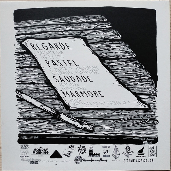 Regarde / Pastel / Saudade / Marmore - 4 Way Split | Dreamingorilla Records (DGR 039) - 2 Regarde / Pastel / Saudade / Marmore - 4 Way Split | Dreamingorilla Records (DGR 039) - 2