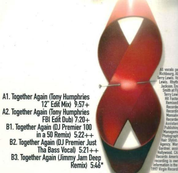 Janet Jackson - Together Again | Virgin (7243 8 94747 6 3) - 4