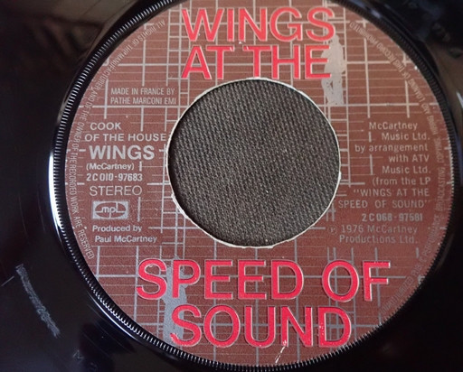 Wings - Silly Love Songs / Cook Of The House | Parlophone (2 C. 010-97683) - 3