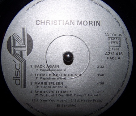 Christian Morin - Christian Morin | Disc'Az (AZ/2 416) - 3