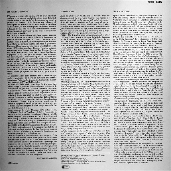 La Folia De La Spagna