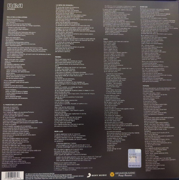 Lucio Dalla - Dalla | RCA (126374a128) - 2