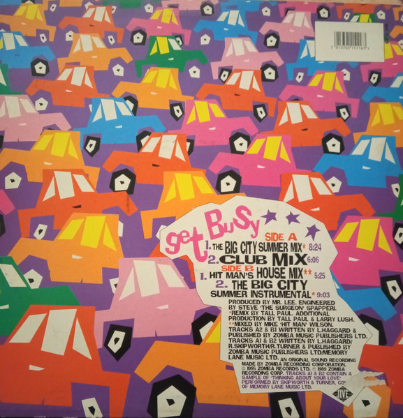 Mr. Lee - Get Busy | Jive (JIVE T 378) - 2