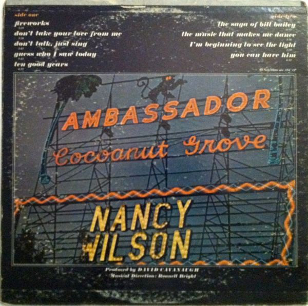 Nancy Wilson - The Nancy Wilson Show! | Capitol Records (KAO 2136) - 4 Nancy Wilson - The Nancy Wilson Show! | Capitol Records (KAO 2136) - 4