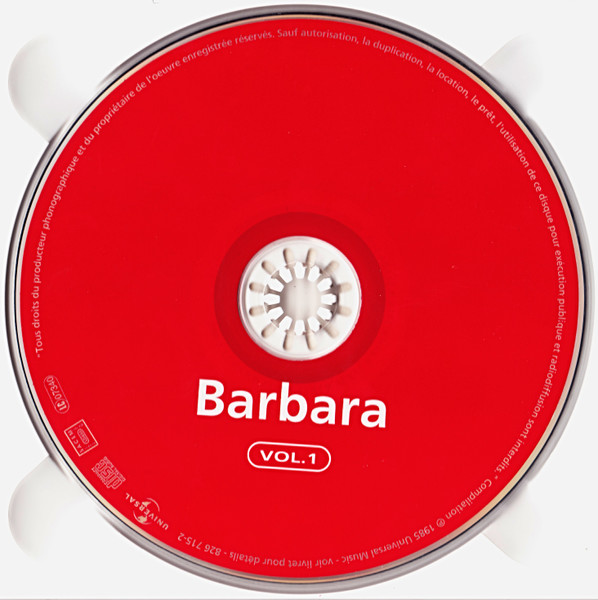 Barbara - Vol.1 | Universal (826 715-2) - 4