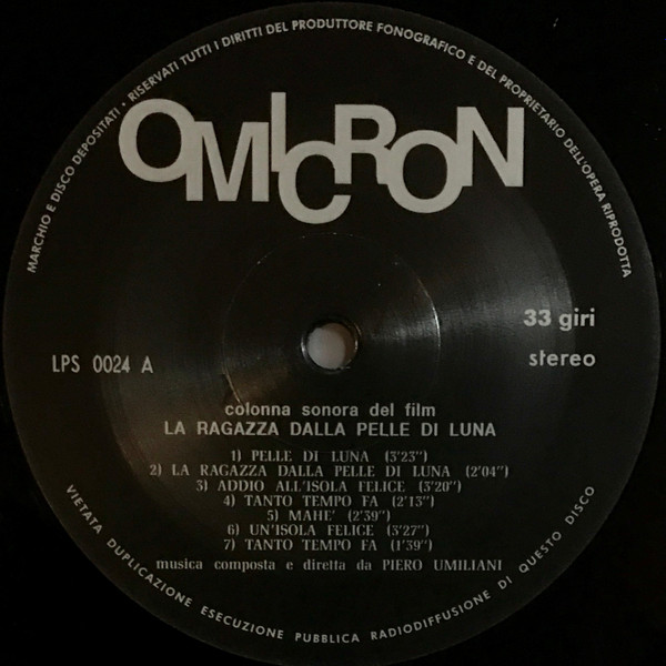 Piero Umiliani - La Ragazza Dalla Pelle Di Luna | Schema (SCEB 936 LP) - 4 Piero Umiliani - La Ragazza Dalla Pelle Di Luna | Schema (SCEB 936 LP) - 4