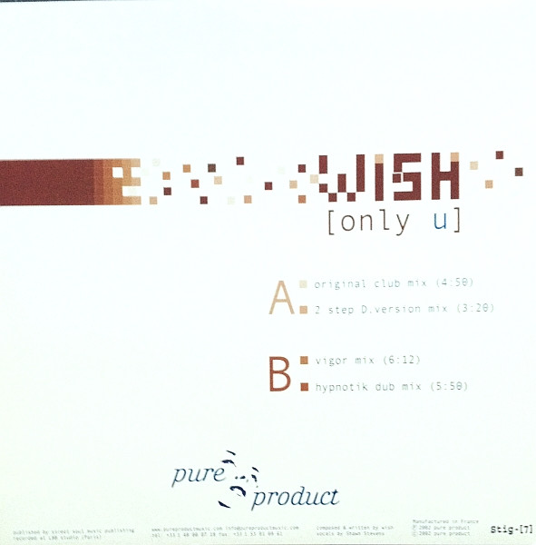 Wish - Only U | Pure Product (PUREP 001) - 2