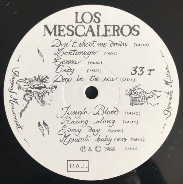 Los Mescaleros - Sangre De Fuego | Gougnaf Mouvement (GM 033) - 4