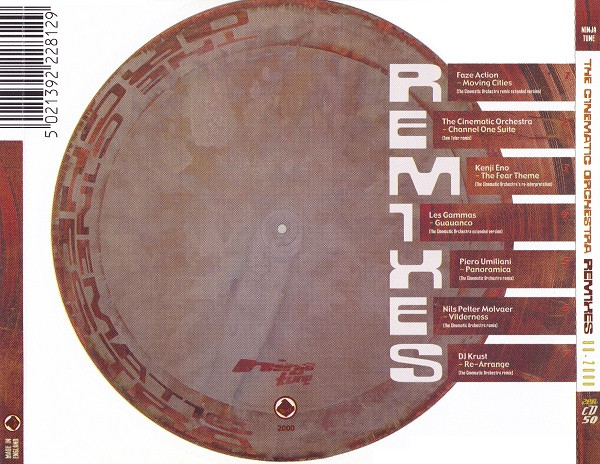 The Cinematic Orchestra - Remixes 98 - 2000 | Ninja Tune (ZEN CD 50) - 2 The Cinematic Orchestra - Remixes 98 - 2000 | Ninja Tune (ZEN CD 50) - 2
