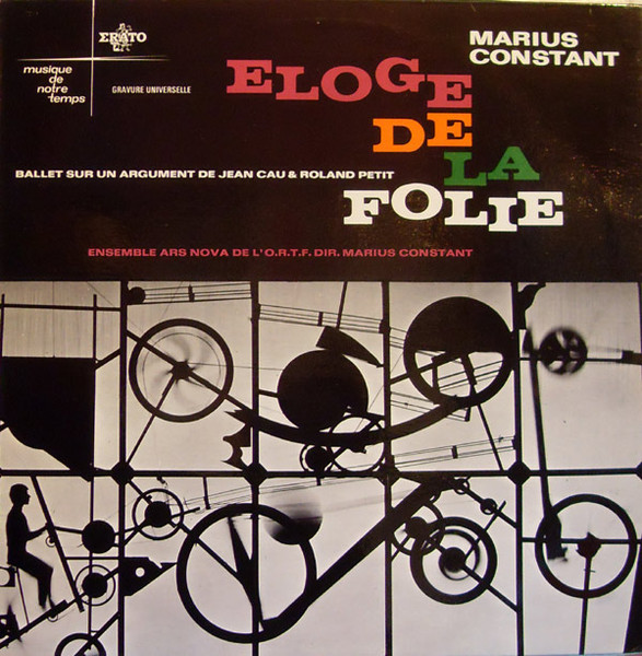 Marius Constant - Eloge De La Folie | Erato (STU 70334)