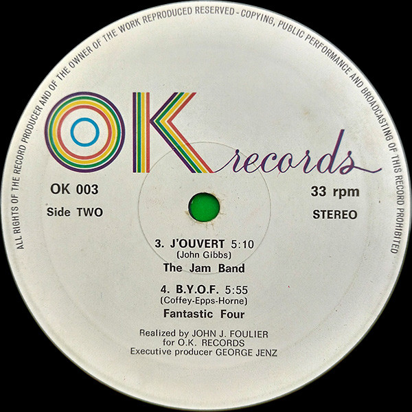 Various - Rock Groove Machine / Crusader / J'Ouvert / B.Y.O.F. | OK Records (OK 003) - 2 Various - Rock Groove Machine / Crusader / J'Ouvert / B.Y.O.F. | OK Records (OK 003) - 2