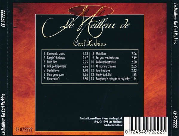 Carl Perkins - Le Meilleur de Carl Perkins | Les Meilleurs (CF 872222) - 2