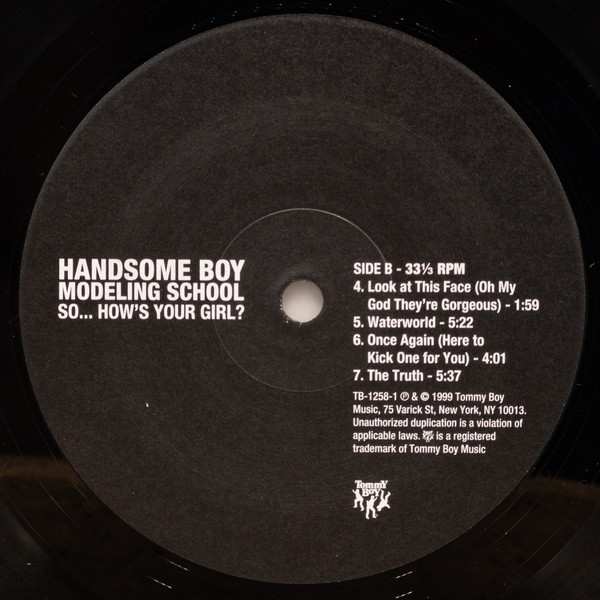 Handsome Boy Modeling School - So... How's Your Girl? | Tommy Boy (TB-1258-0) - 4