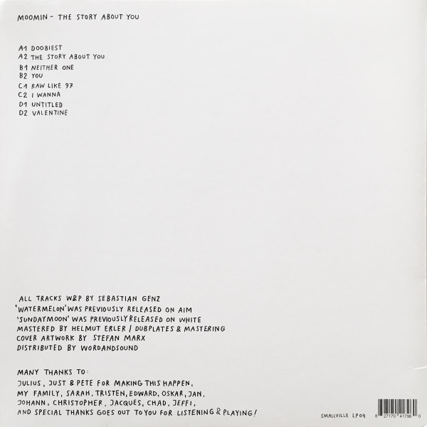 Moomin - The Story About You | Smallville Records (SMALLVILLE LP04) - 2