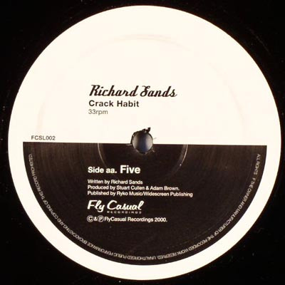 Richard Sands - Crack Habit / Five | Fly Casual Recordings (FCSL002) - 2