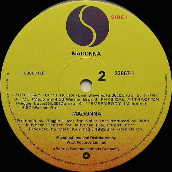Madonna - Madonna | Sire (23867-1) - 3