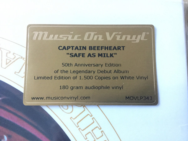 Captain Beefheart And The Magic Band - Safe As Milk | Buddah Records (MOVLP343) - 2