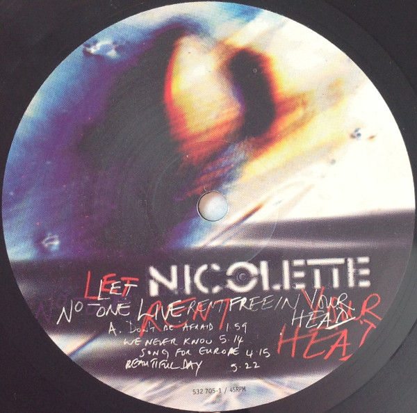 Nicolette - Let No-One Live Rent Free In Your Head | Talkin' Loud (532 634-1) - 3