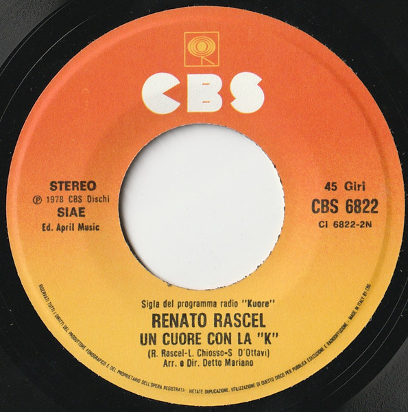 Renato Rascel - Sì...Buonasera! | CBS (CBS 6822) - 4