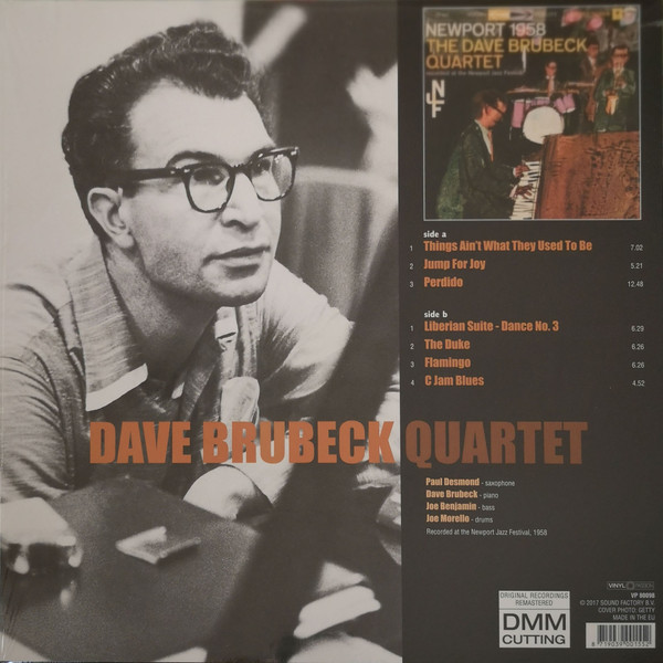 The Dave Brubeck Quartet - Newport 1958 | Vinyl Passion (VP 80098) - 2