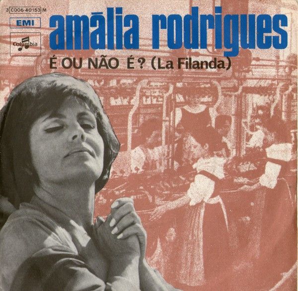 Amália Rodrigues - É Ou Não É ? (La Filanda) | Columbia (3C 006-40153) - main