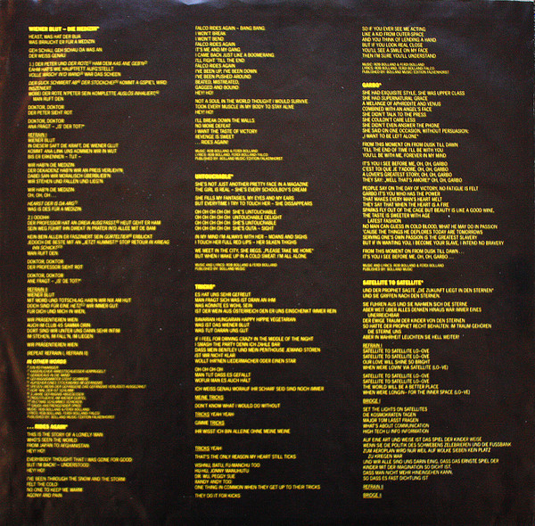 Falco - Wiener Blut | TELDEC (6.26846 AS) - 4