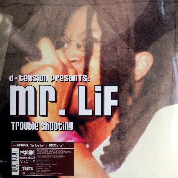 D-Tension Presents Akrobatik / Apathy / Mr. Lif - The Fugitive / D.S.L. / Trouble Shooting | Brick Records (BRK 023) - 2 D-Tension Presents Akrobatik / Apathy / Mr. Lif - The Fugitive / D.S.L. / Trouble Shooting | Brick Records (BRK 023) - 2