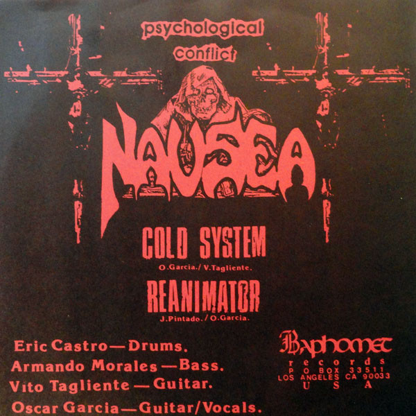 Nausea - Psychological Conflict | Baphomet Records (none) - 2