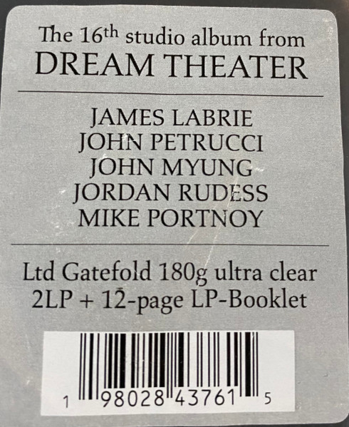 Dream Theater - Parasomnia | Inside Out Music (IOM735) - 3 Dream Theater - Parasomnia | Inside Out Music (IOM735) - 3