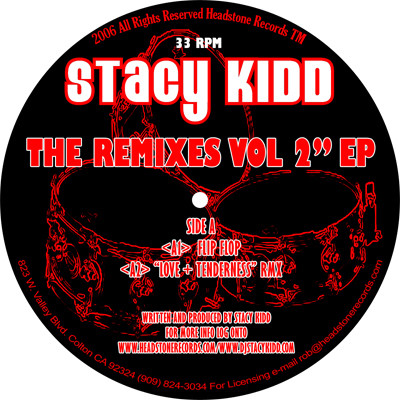 Stacy Kidd - The Remixes Vol 2 EP | Headstone Records (HSR 002) - 2