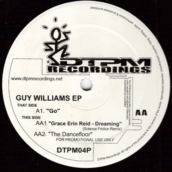 Guy Williams - EP | DTPM Recordings (DTPM04P) - main Guy Williams - EP | DTPM Recordings (DTPM04P) - main