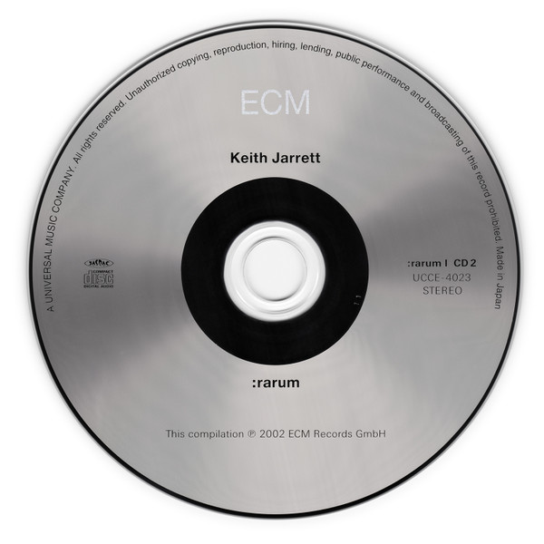 Keith Jarrett - Selected Recordings | ECM Records (UCCE-4022/3) - 4