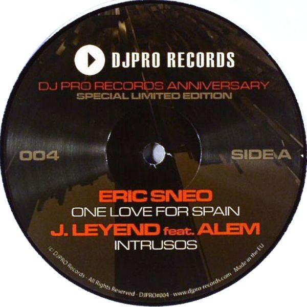 Various - DJ Pro Records Anniversary (Special Limited Edition) | DJPro Records (DJPro 004)