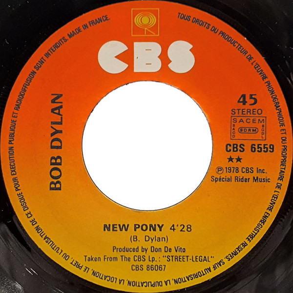 Bob Dylan - Changing Of The Guards | CBS (6559) - 4