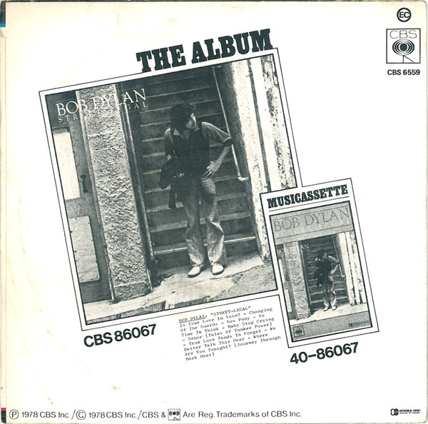 Bob Dylan - Changing Of The Guards | CBS (6559) - 2