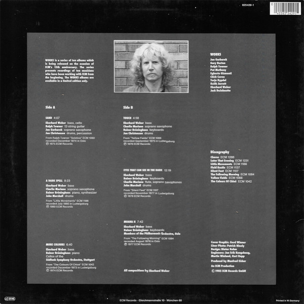 Eberhard Weber - Works | ECM Records (825 429-1) - main