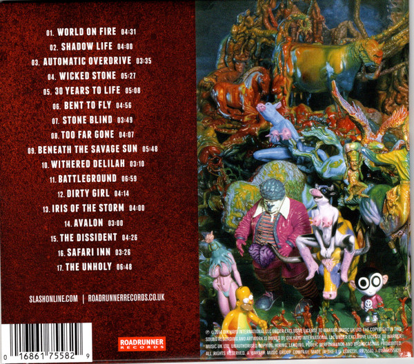 Slash Featuring Myles Kennedy & The Conspirators - World On Fire | Roadrunner Records (RR75582) - 4
