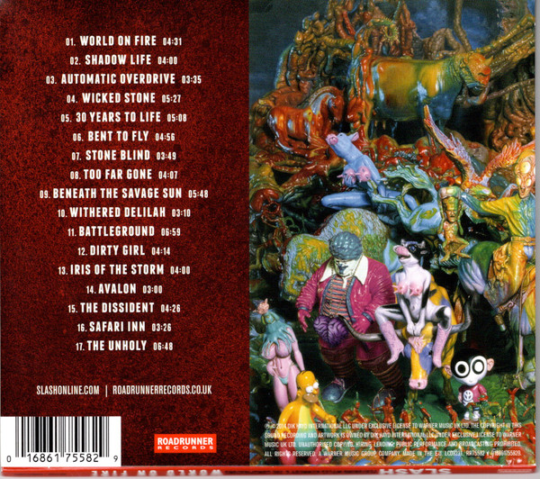 Slash Featuring Myles Kennedy & The Conspirators - World On Fire | Roadrunner Records (RR75582) - 2