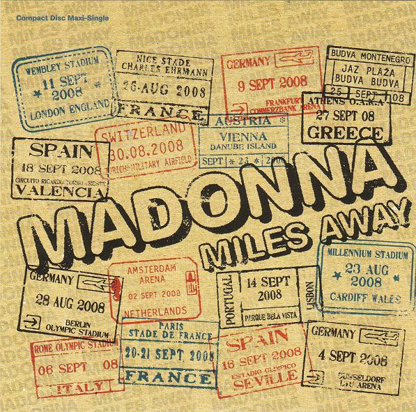 Madonna - Miles Away | Warner Bros. Records (9362-49800-8)