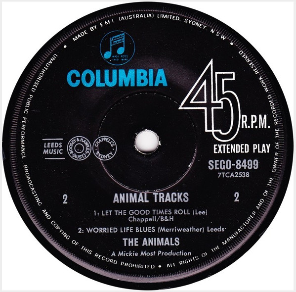 The Animals - Animal Tracks | Columbia (SEGO 8499) - 4