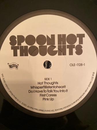 Spoon - Hot Thoughts | Matador (OLE-1128-1) - 2