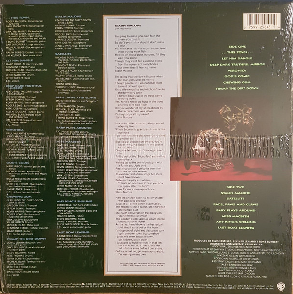 Elvis Costello - Spike | Warner Bros. Records (1-25848) - 2 Elvis Costello - Spike | Warner Bros. Records (1-25848) - 2