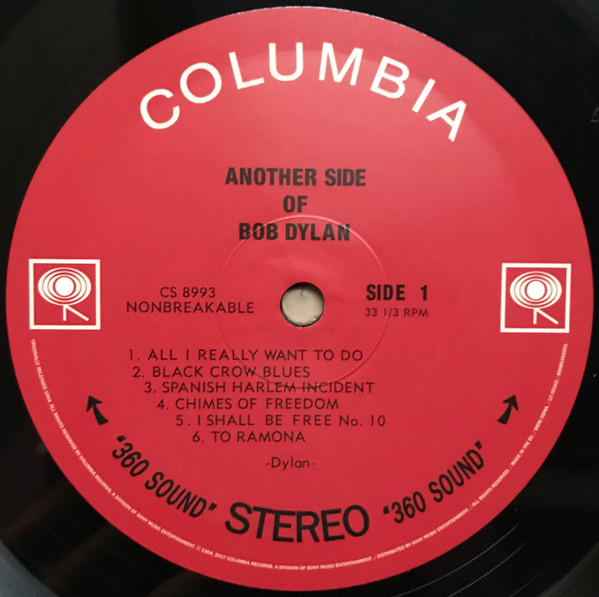 Bob Dylan - Another Side Of Bob Dylan | Columbia (CL 2193) - 3